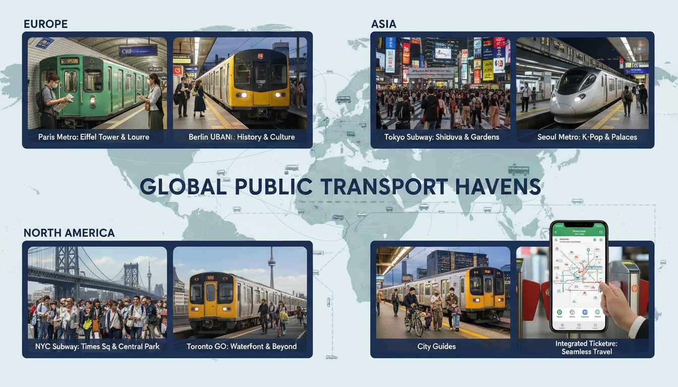 best places to visit by public transport