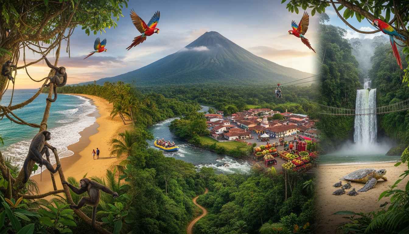 best places to visit in costa rica for first timers